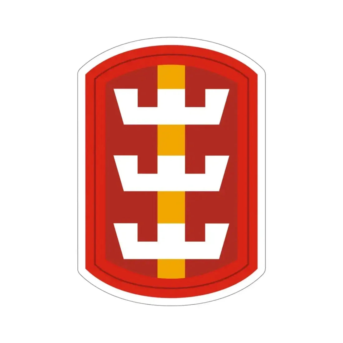 130th Engineer Brigade (U.S. Army) STICKER Vinyl Die-Cut Decal - The Sticker Space