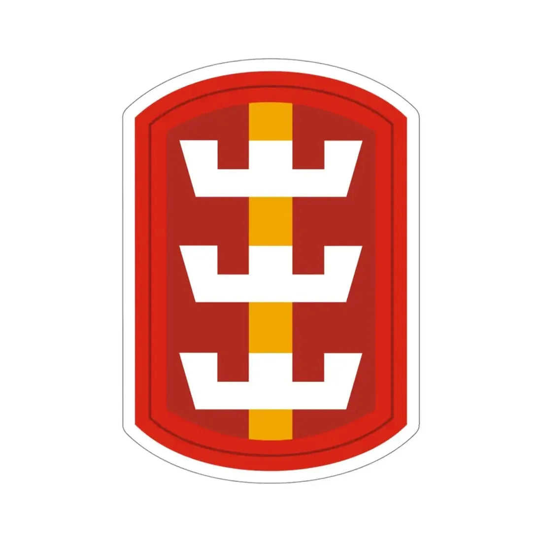 130th Engineer Brigade (U.S. Army) STICKER Vinyl Die-Cut Decal - The Sticker Space