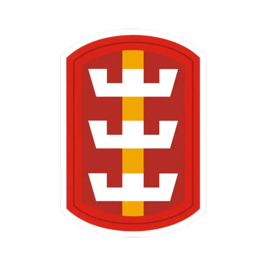 130th Engineer Brigade (U.S. Army) STICKER Vinyl Kiss-Cut Decal - The Sticker Space