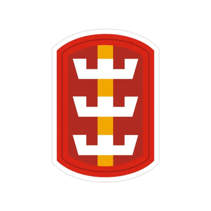 130th Engineer Brigade (U.S. Army) Transparent STICKER Die-Cut Vinyl Decal 2 Inch - The Sticker Space