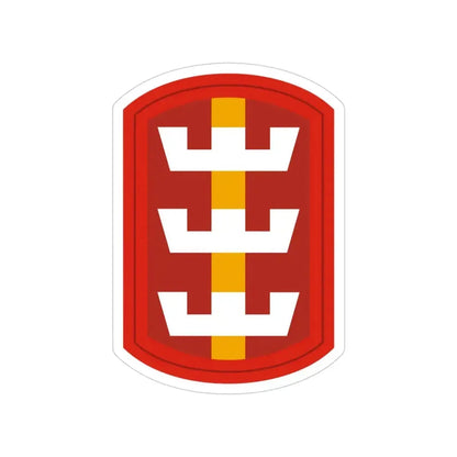 130th Engineer Brigade (U.S. Army) Transparent STICKER Die-Cut Vinyl Decal 3 Inch - The Sticker Space