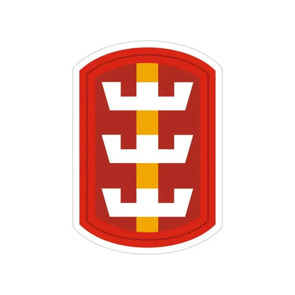 130th Engineer Brigade (U.S. Army) Transparent STICKER Die-Cut Vinyl Decal 5 Inch - The Sticker Space
