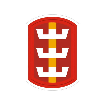 130th Engineer Brigade (U.S. Army) Transparent STICKER Die-Cut Vinyl Decal 5 Inch - The Sticker Space