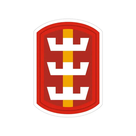 130th Engineer Brigade (U.S. Army) Transparent STICKER Die-Cut Vinyl Decal 6 Inch - The Sticker Space