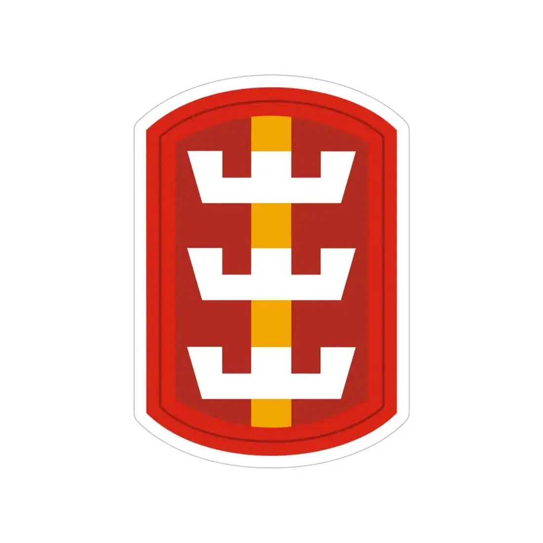 130th Engineer Brigade (U.S. Army) Transparent STICKER Die-Cut Vinyl Decal - The Sticker Space