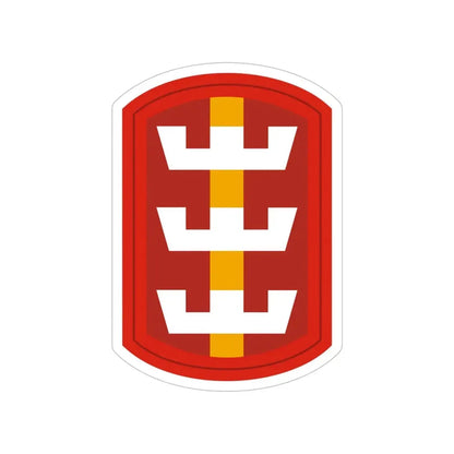 130th Engineer Brigade (U.S. Army) Transparent STICKER Die-Cut Vinyl Decal - The Sticker Space