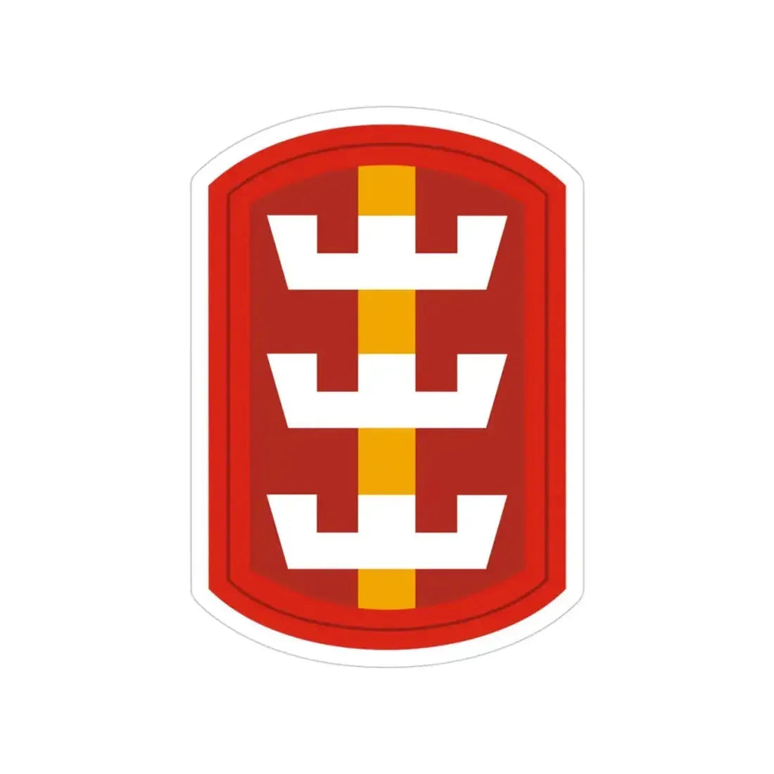 130th Engineer Brigade (U.S. Army) Transparent STICKER Die-Cut Vinyl Decal - The Sticker Space
