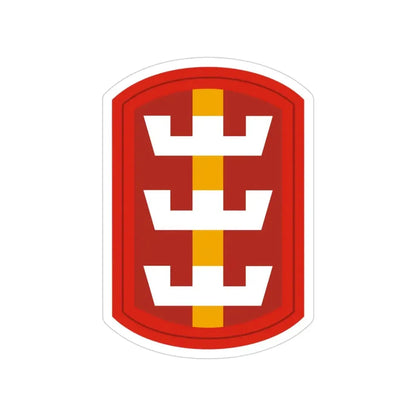 130th Engineer Brigade (U.S. Army) Transparent STICKER Die-Cut Vinyl Decal - The Sticker Space