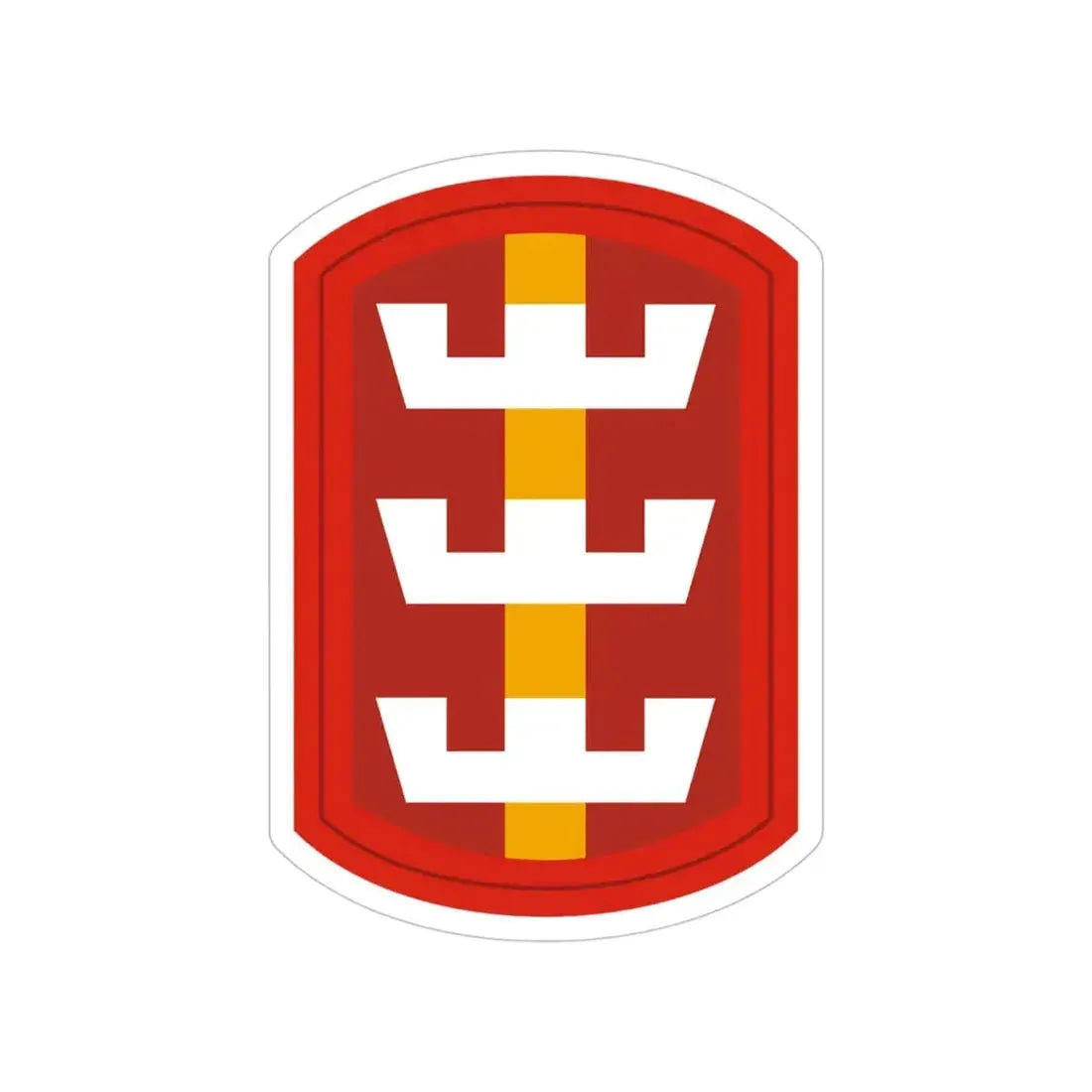130th Engineer Brigade (U.S. Army) Transparent STICKER Die-Cut Vinyl Decal - The Sticker Space