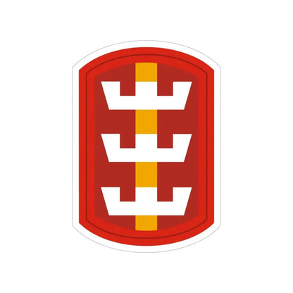 130th Engineer Brigade (U.S. Army) Transparent STICKER Die-Cut Vinyl Decal - The Sticker Space