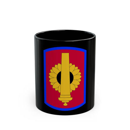 130th Field Artillery Brigade (U.S. Army) Black Coffee Mug-11oz-The Sticker Space