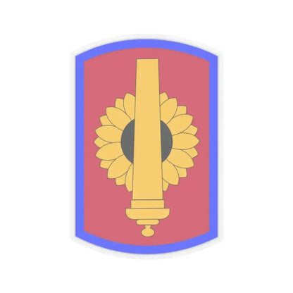 130th Field Artillery Brigade (U.S. Army) STICKER Vinyl Kiss-Cut Decal 3 Inch Transparent - The Sticker Space