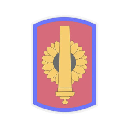 130th Field Artillery Brigade (U.S. Army) STICKER Vinyl Kiss-Cut Decal 4 Inch Transparent - The Sticker Space
