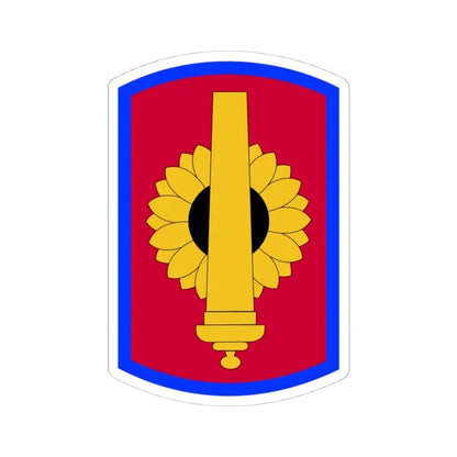 130th Field Artillery Brigade (U.S. Army) STICKER Vinyl Kiss-Cut Decal 4 Inch White - The Sticker Space