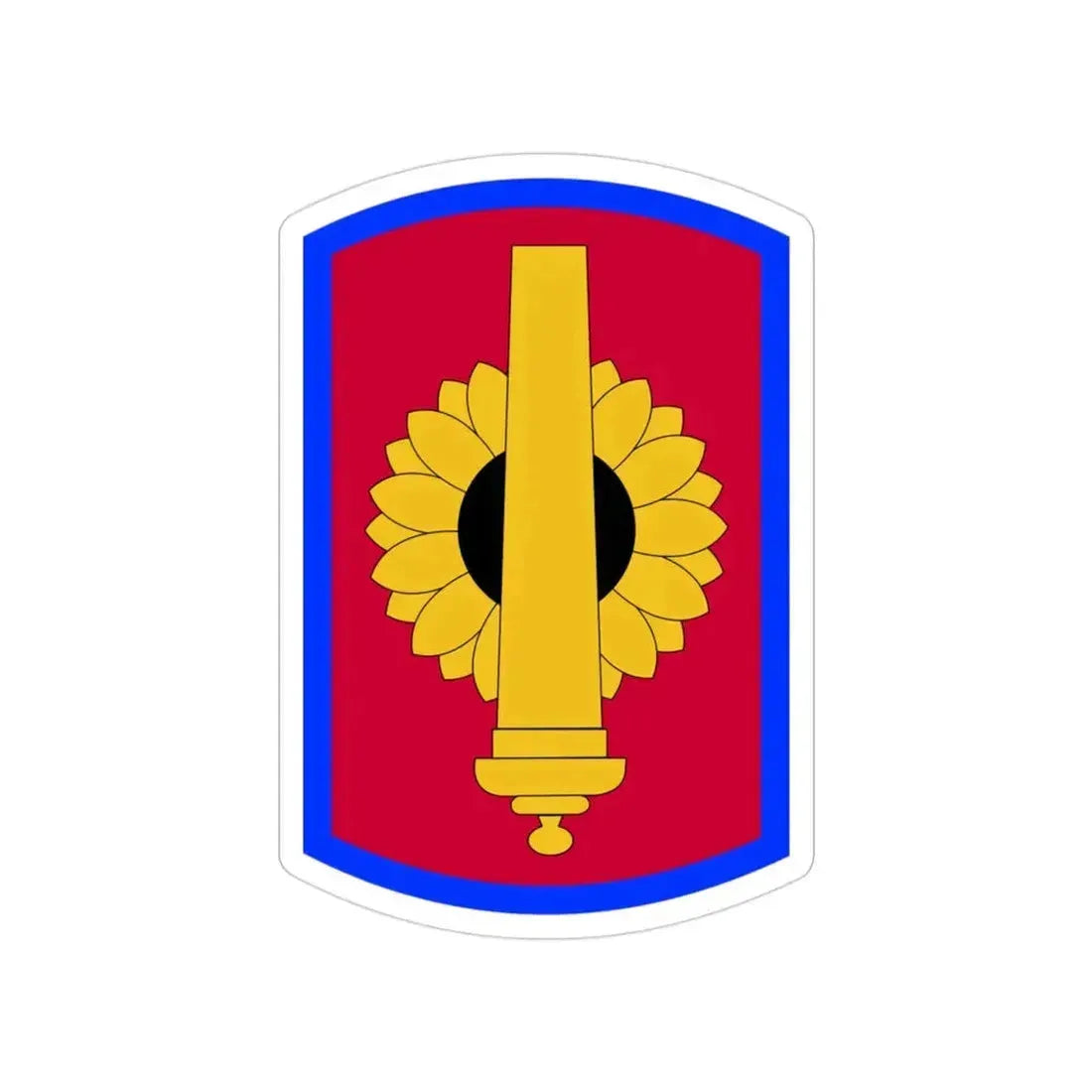 130th Field Artillery Brigade (U.S. Army) Transparent STICKER Die-Cut Vinyl Decal 3 Inch - The Sticker Space