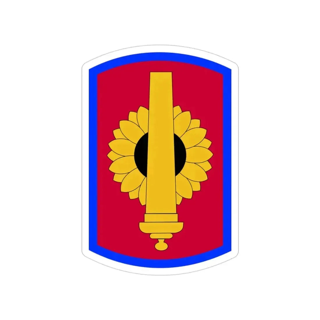 130th Field Artillery Brigade (U.S. Army) Transparent STICKER Die-Cut Vinyl Decal 3 Inch - The Sticker Space