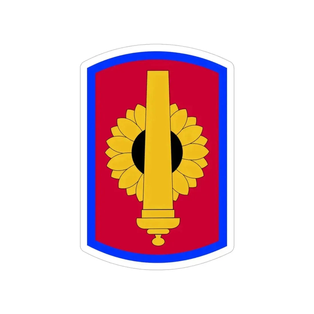 130th Field Artillery Brigade (U.S. Army) Transparent STICKER Die-Cut Vinyl Decal 4 Inch - The Sticker Space