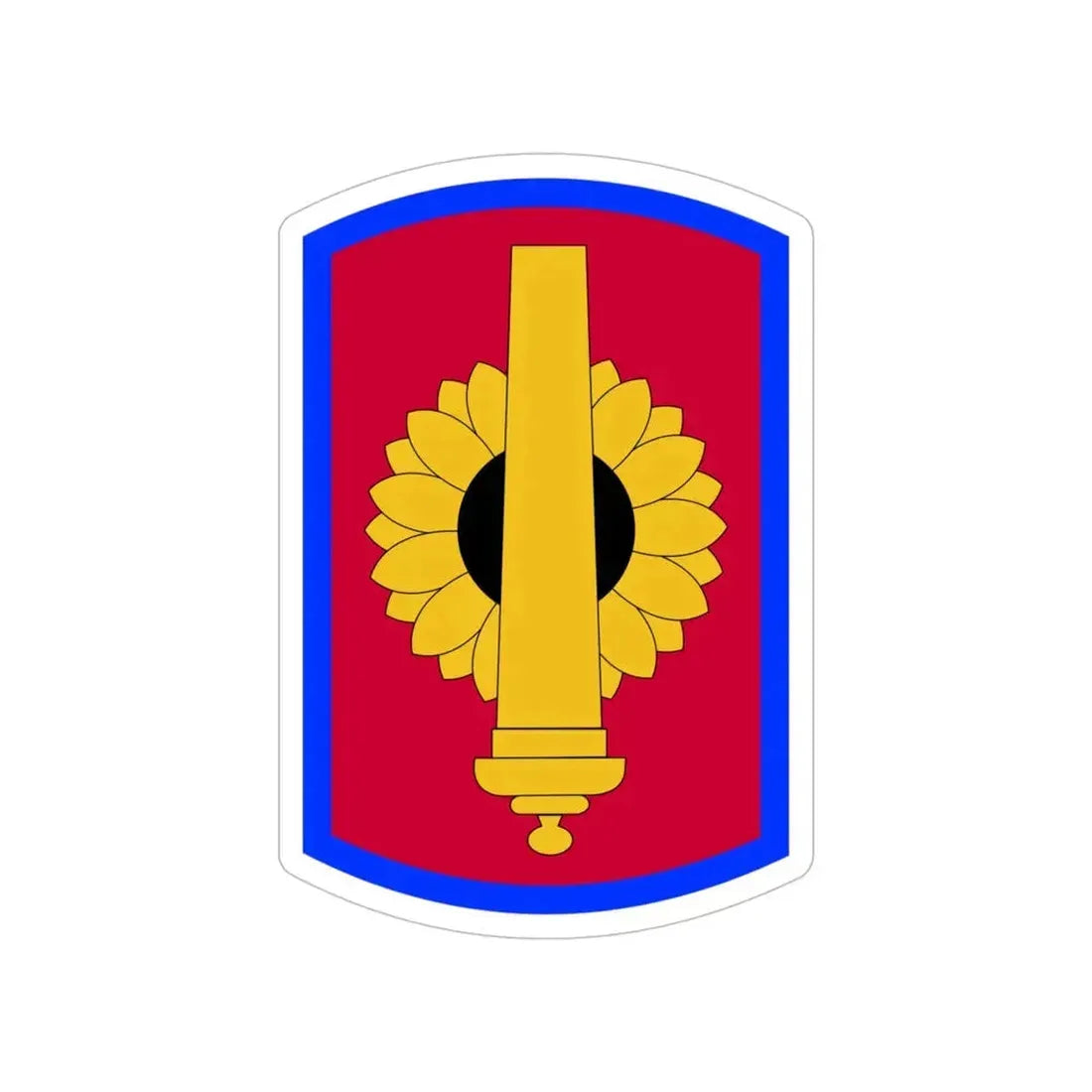 130th Field Artillery Brigade (U.S. Army) Transparent STICKER Die-Cut Vinyl Decal 5 Inch - The Sticker Space