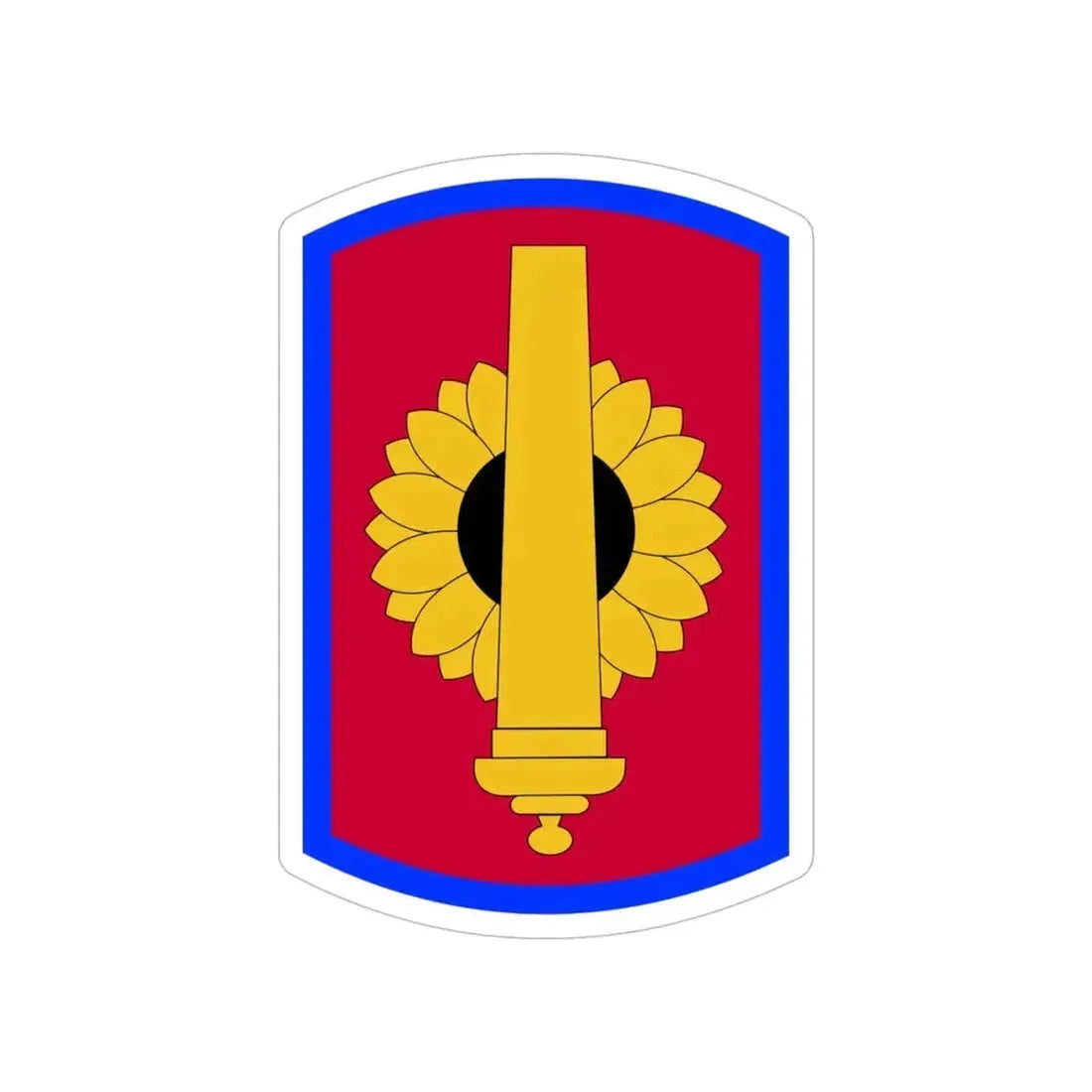 130th Field Artillery Brigade (U.S. Army) Transparent STICKER Die-Cut Vinyl Decal 6 Inch - The Sticker Space