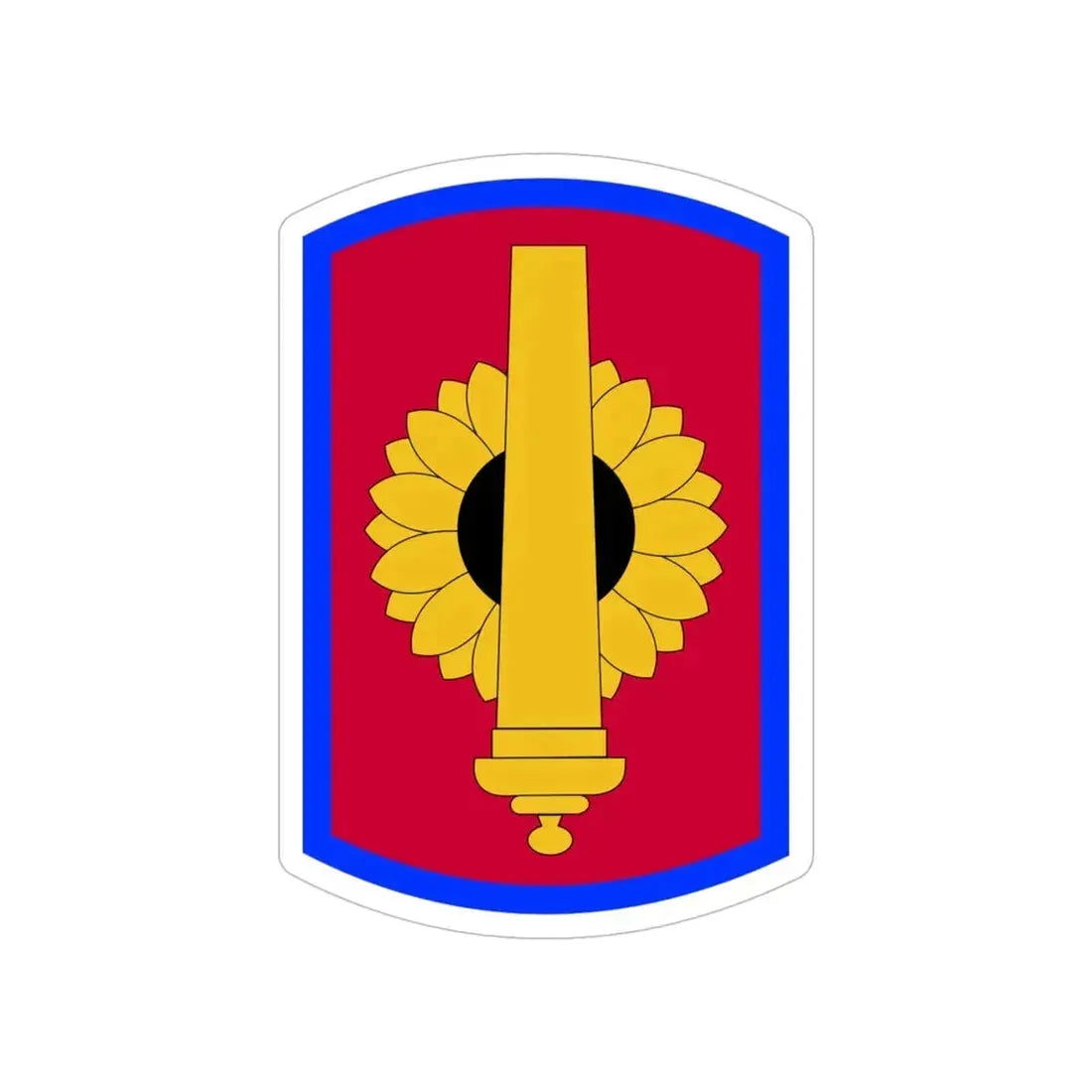 130th Field Artillery Brigade (U.S. Army) Transparent STICKER Die-Cut Vinyl Decal 6 Inch - The Sticker Space