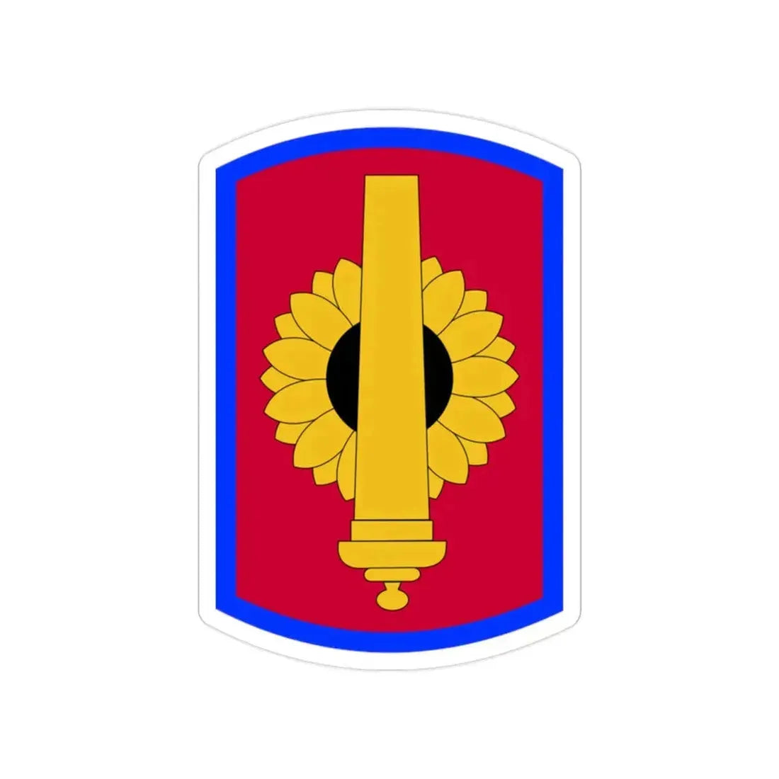 130th Field Artillery Brigade (U.S. Army) Transparent STICKER Die-Cut Vinyl Decal - The Sticker Space
