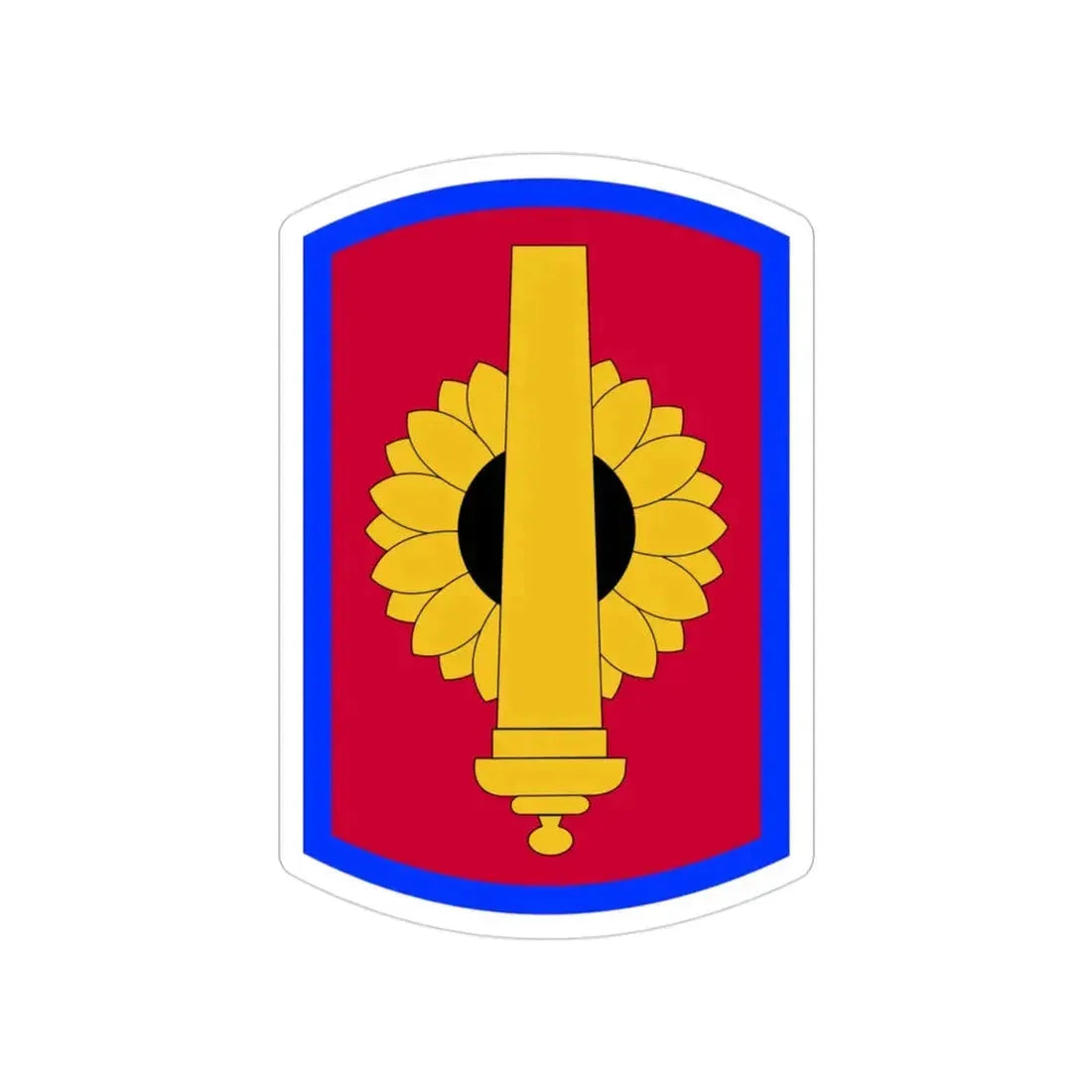 130th Field Artillery Brigade (U.S. Army) Transparent STICKER Die-Cut Vinyl Decal - The Sticker Space