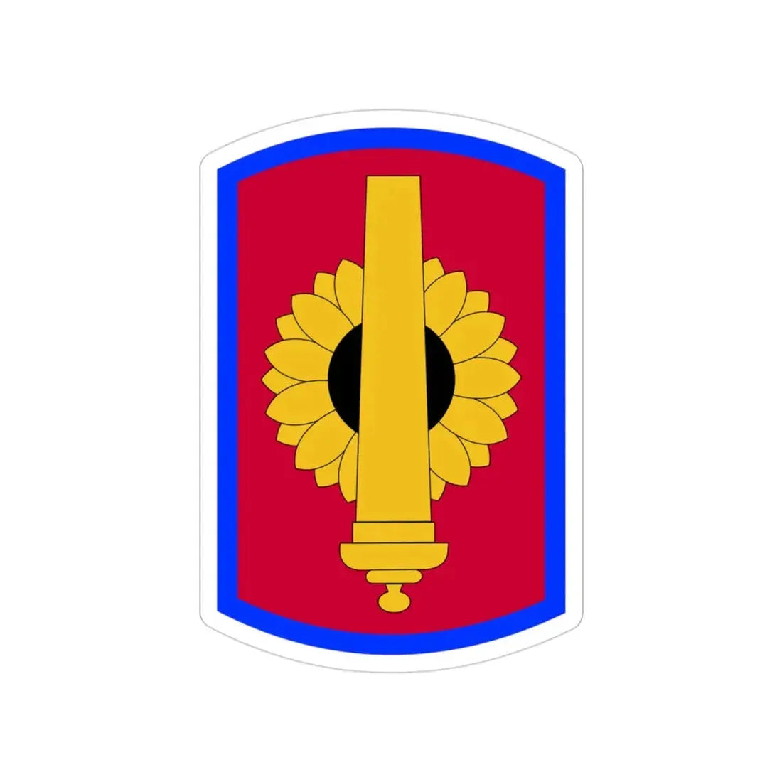 130th Field Artillery Brigade (U.S. Army) Transparent STICKER Die-Cut Vinyl Decal - The Sticker Space