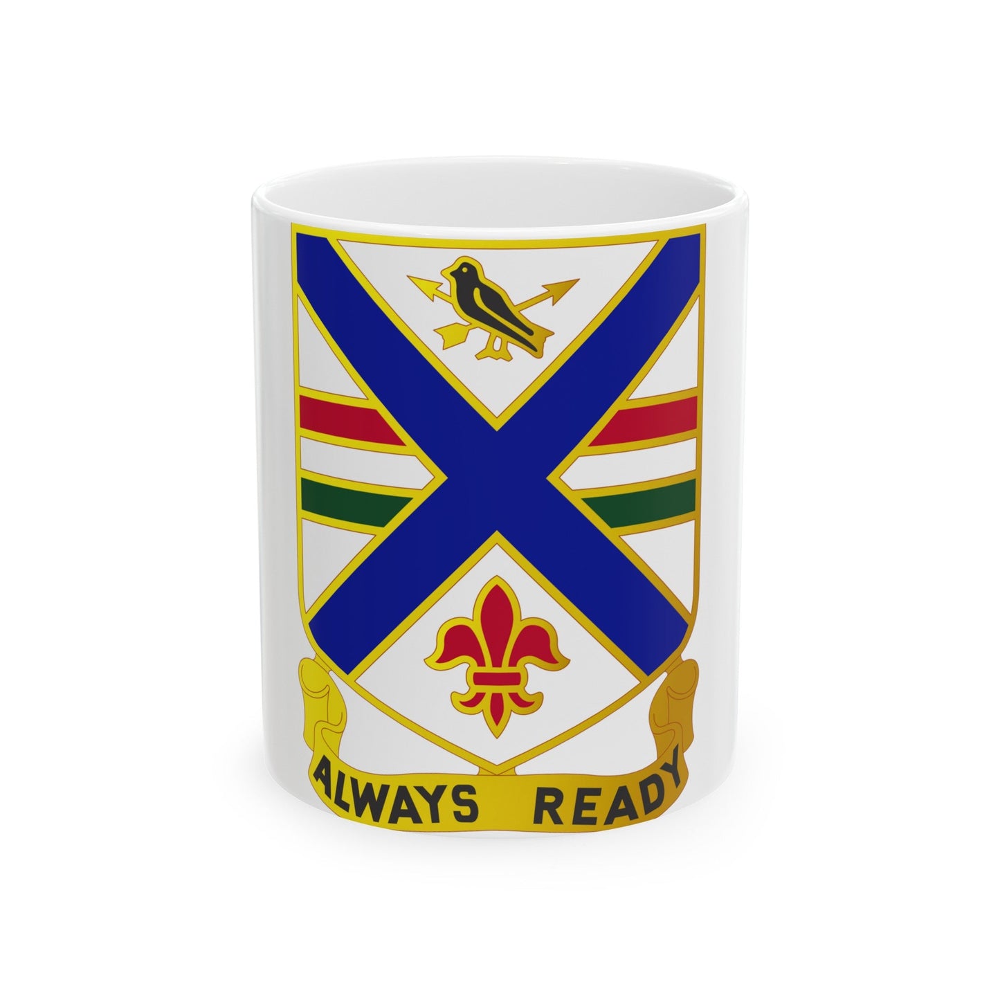 130th Infantry Regiment (U.S. Army) White Coffee Mug-11oz-The Sticker Space
