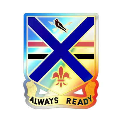130th Infantry Regiment (U.S. Army) Holographic STICKER Die-Cut Vinyl Decal - The Sticker Space