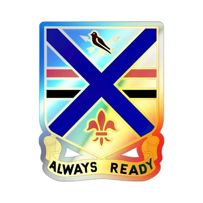 130th Infantry Regiment (U.S. Army) Holographic STICKER Die-Cut Vinyl Decal - The Sticker Space