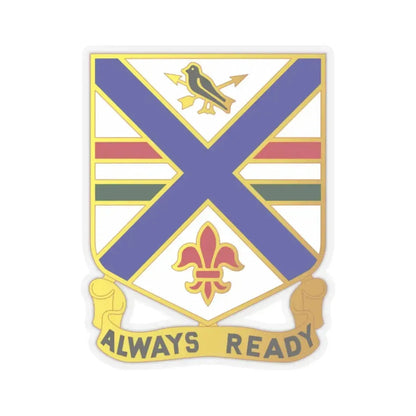 130th Infantry Regiment (U.S. Army) STICKER Vinyl Kiss-Cut Decal 2 Inch Transparent - The Sticker Space
