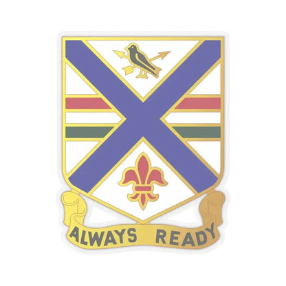 130th Infantry Regiment (U.S. Army) STICKER Vinyl Kiss-Cut Decal 4 Inch Transparent - The Sticker Space