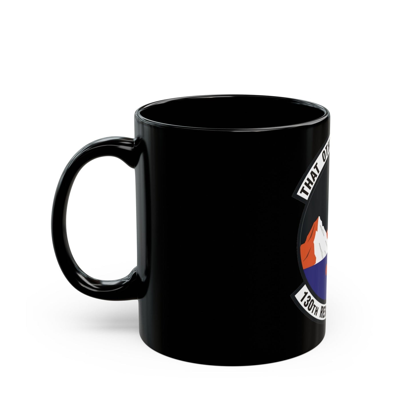 130th Rescue Squadron (U.S. Air Force) Black Coffee Mug-The Sticker Space