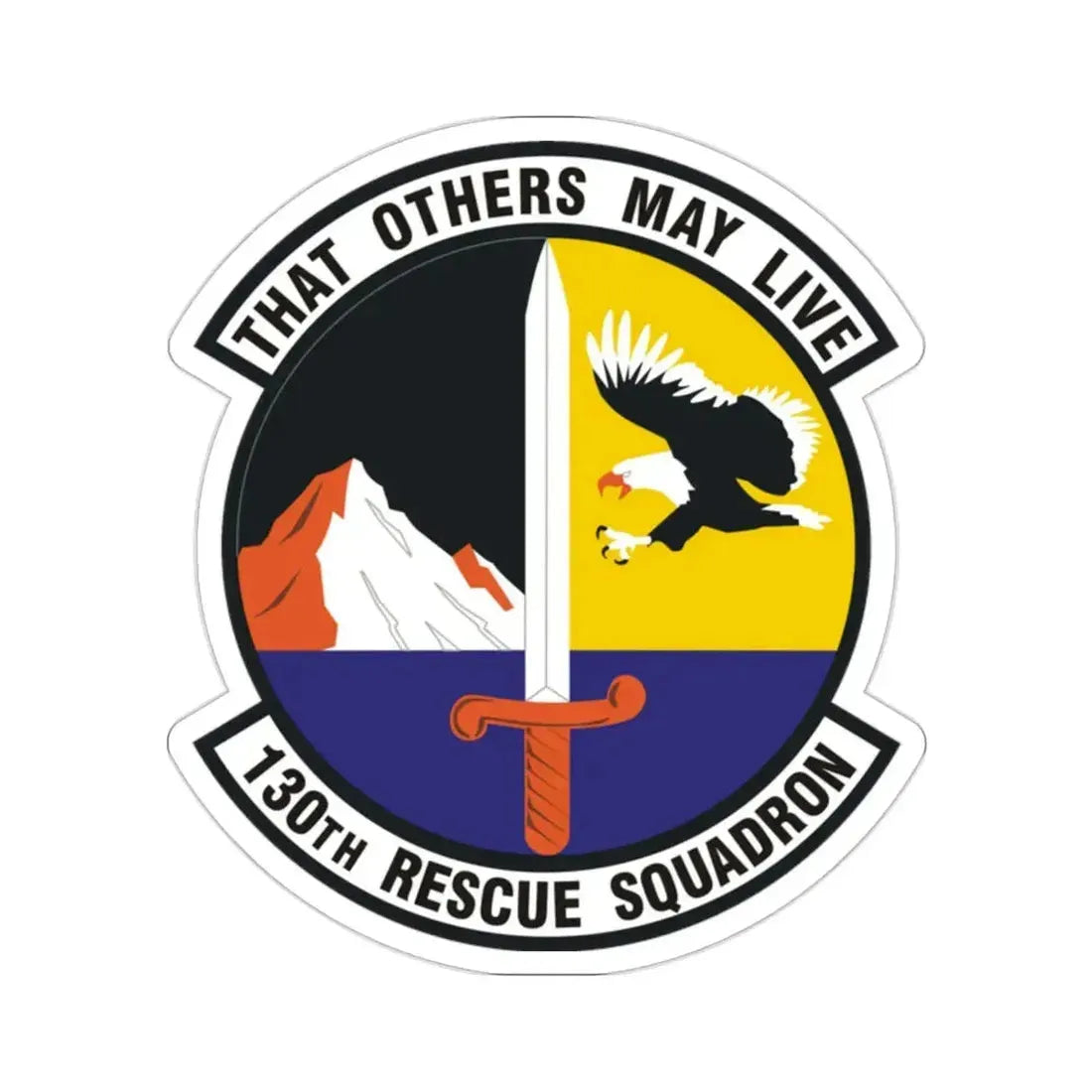 130th Rescue Squadron (U.S. Air Force) STICKER Vinyl Die-Cut Decal - The Sticker Space