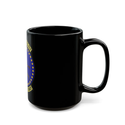 130th Services Flight (U.S. Air Force) Black Coffee Mug-The Sticker Space