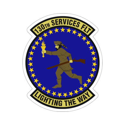 130th Services Flight (U.S. Air Force) STICKER Vinyl Die-Cut Decal-3 Inch-The Sticker Space