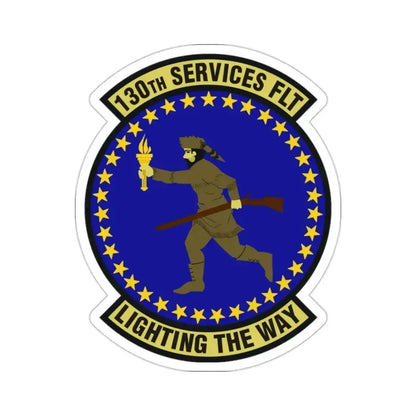 130th Services Flight (U.S. Air Force) STICKER Vinyl Die-Cut Decal 2 Inch - The Sticker Space