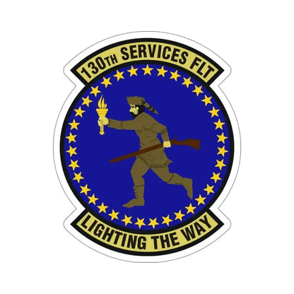 130th Services Flight (U.S. Air Force) STICKER Vinyl Die-Cut Decal - The Sticker Space