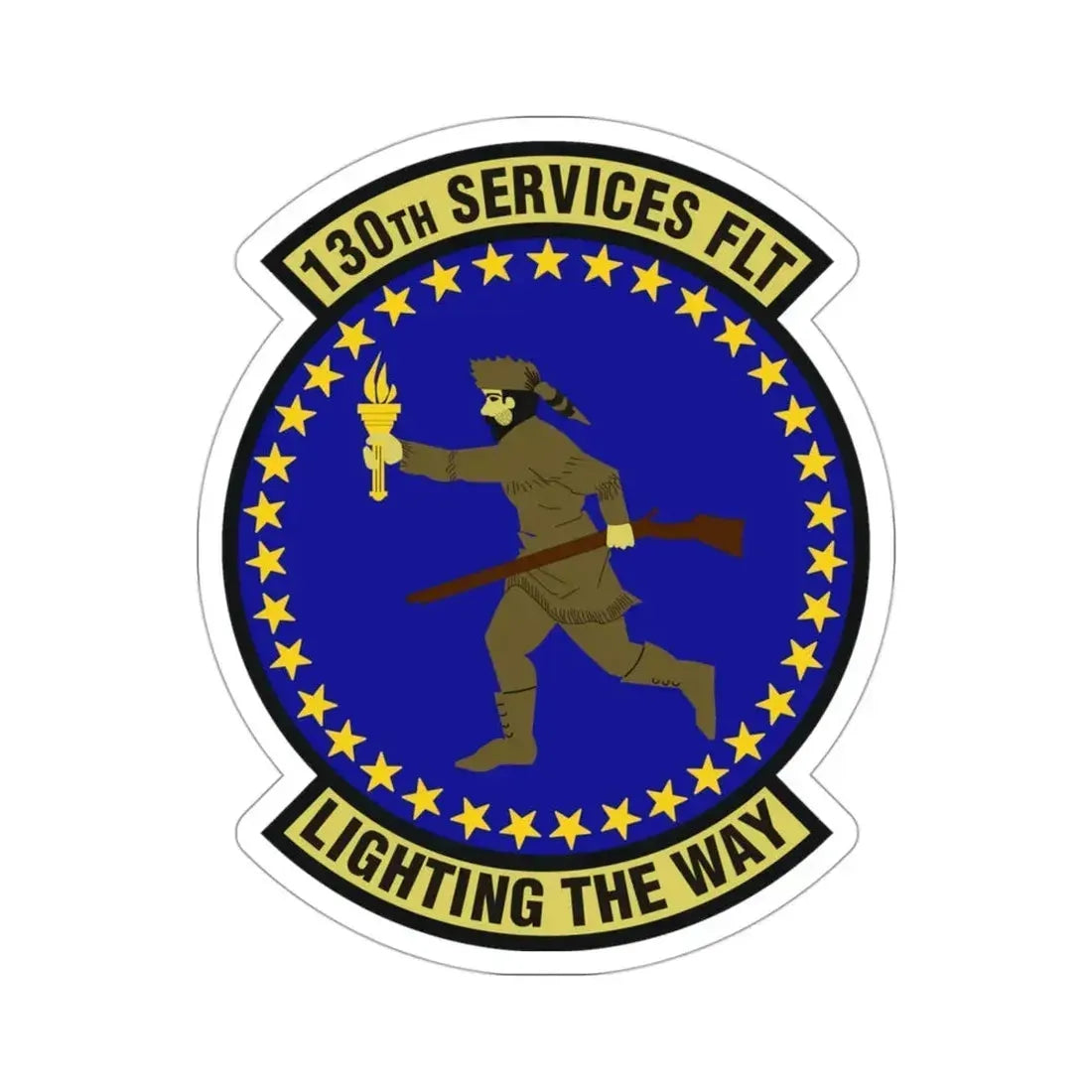 130th Services Flight (U.S. Air Force) STICKER Vinyl Die-Cut Decal - The Sticker Space