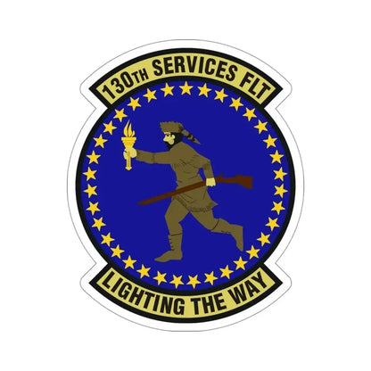 130th Services Flight (U.S. Air Force) STICKER Vinyl Die-Cut Decal - The Sticker Space