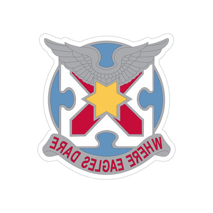 131 Aviation Regiment (U.S. Army) REVERSE PRINT Transparent STICKER-6 Inch-The Sticker Space