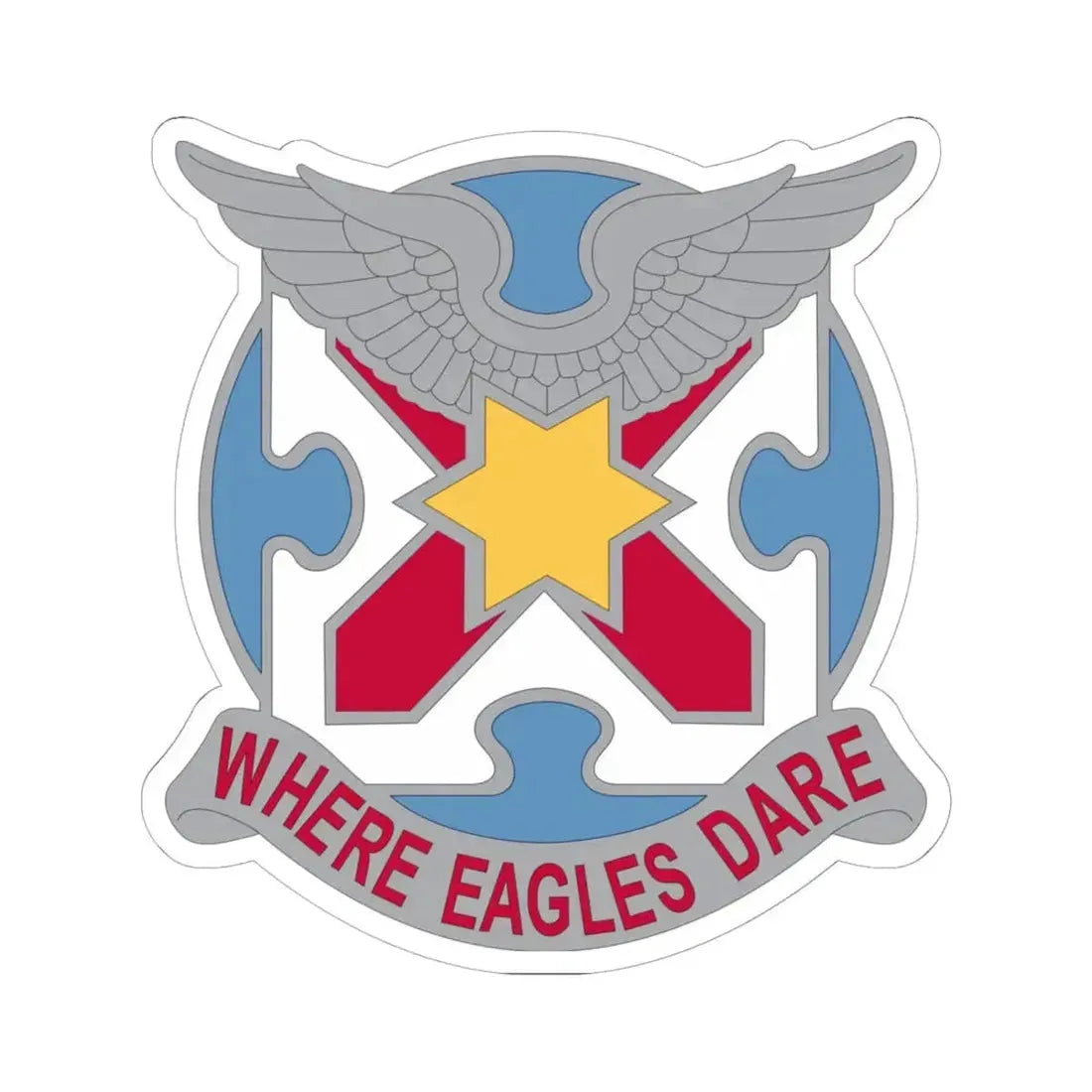 131 Aviation Regiment (U.S. Army) STICKER Vinyl Kiss-Cut Decal 6 Inch White - The Sticker Space