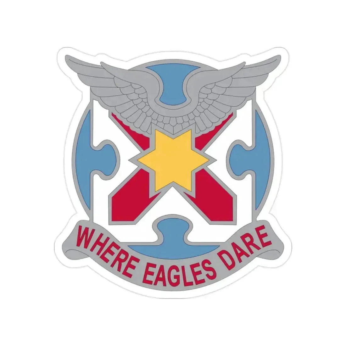 131 Aviation Regiment (U.S. Army) Transparent STICKER Die-Cut Vinyl Decal 2 Inch - The Sticker Space