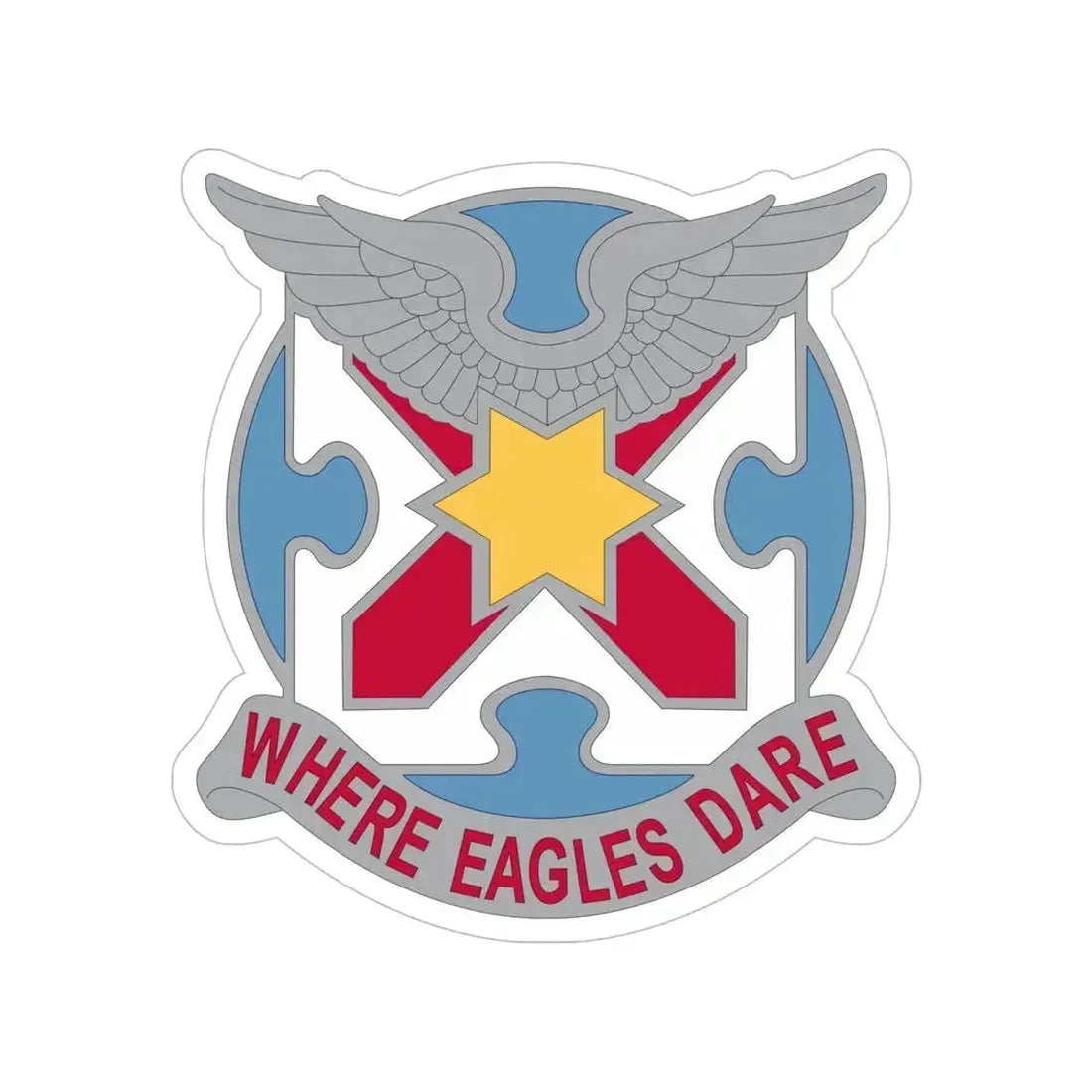 131 Aviation Regiment (U.S. Army) Transparent STICKER Die-Cut Vinyl Decal 6 Inch - The Sticker Space