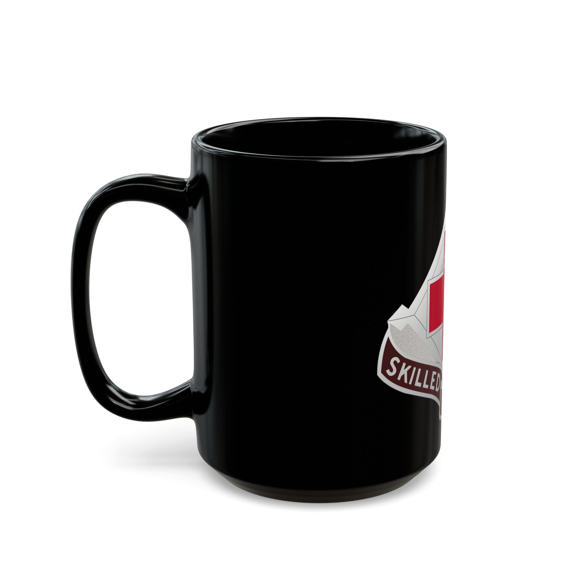 131 Surgical Hospital (U.S. Army) Black Coffee Mug-The Sticker Space