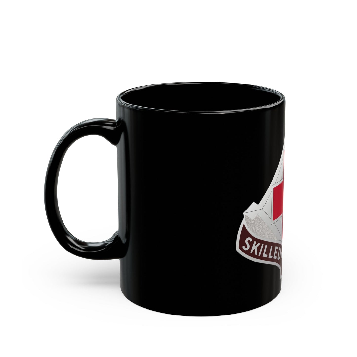 131 Surgical Hospital (U.S. Army) Black Coffee Mug-The Sticker Space