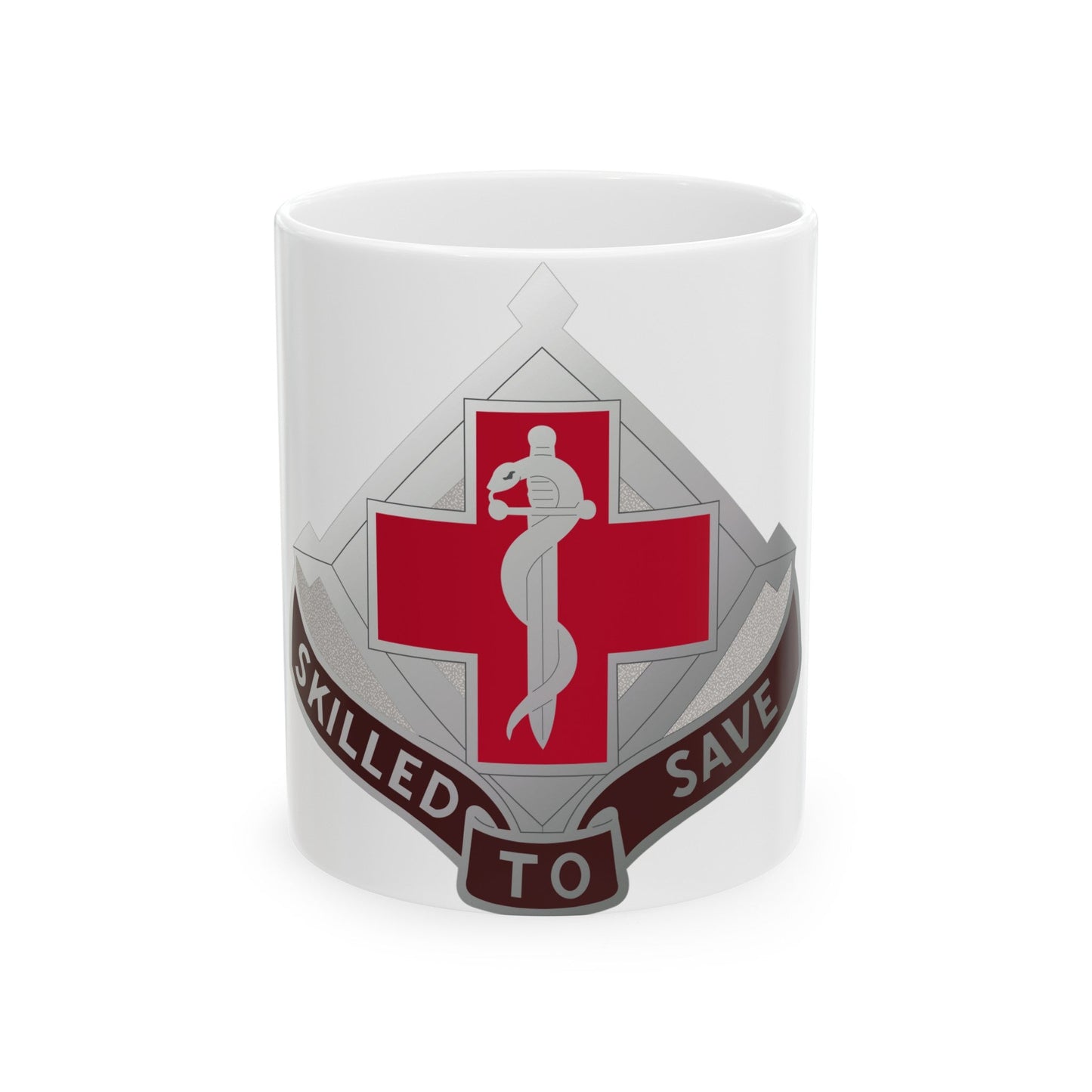 131 Surgical Hospital (U.S. Army) White Coffee Mug-11oz-The Sticker Space