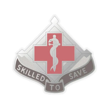 131 Surgical Hospital (U.S. Army) STICKER Vinyl Kiss-Cut Decal 2 Inch Transparent - The Sticker Space