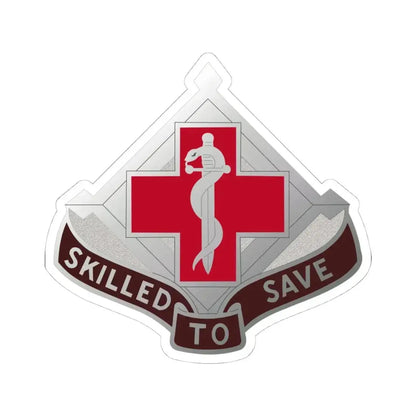 131 Surgical Hospital (U.S. Army) STICKER Vinyl Kiss-Cut Decal 4 Inch White - The Sticker Space