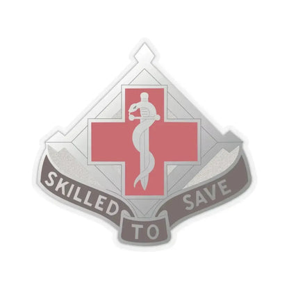 131 Surgical Hospital (U.S. Army) STICKER Vinyl Kiss-Cut Decal 6 Inch Transparent - The Sticker Space